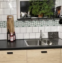 Kakeldekor Marocko Grön 15 x 15 cm 10-pack